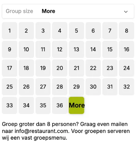Larger Groups